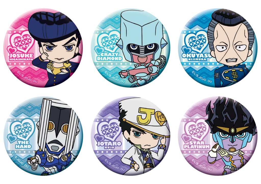 TVアニメ「ジョジョの奇妙な冒険」各種新作グッズがMEDICOS ONLINE