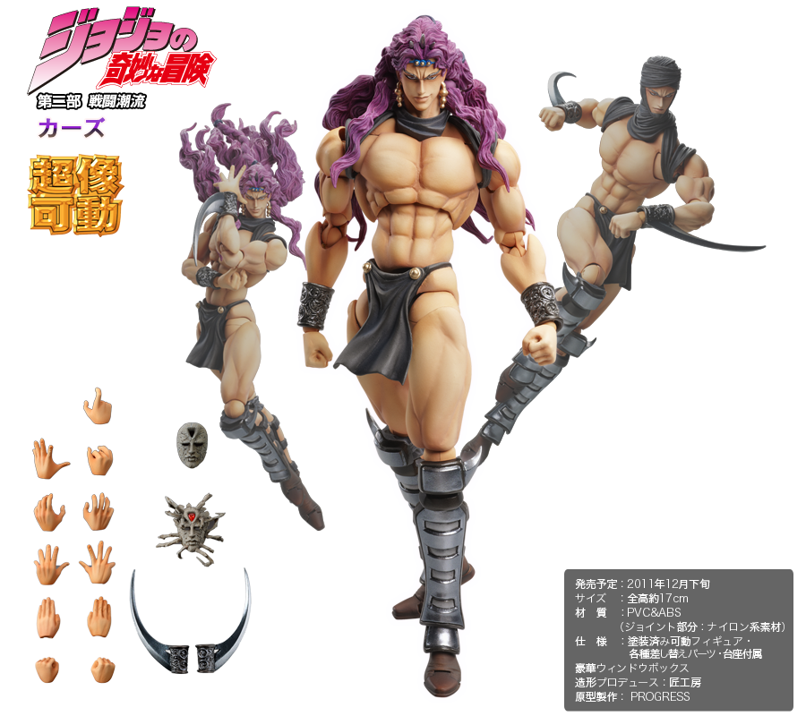 超像可動｜ジョジョの奇妙な冒険 第二部 戦闘潮流 -カーズ-