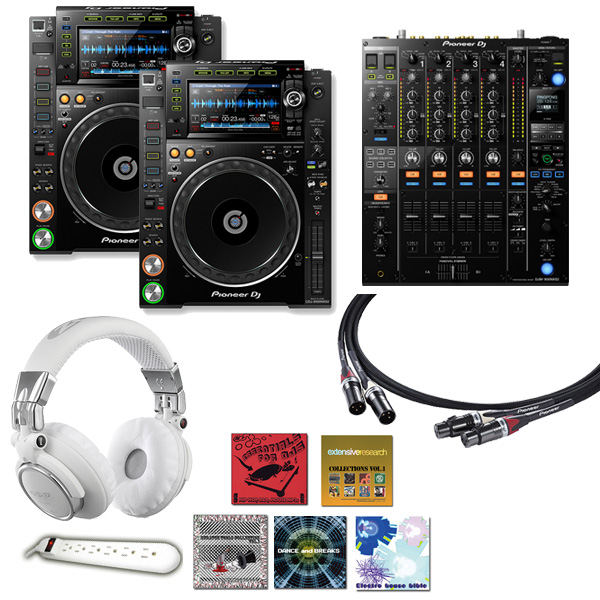 CDJ-2000NXS2』、『DJM-900NXS2』に+500円で、Pioneer 高級ケーブル