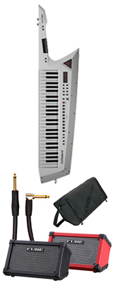 Roland(ローランド) ／ AX-EDGE-W ホワイト 49鍵 ショルダー