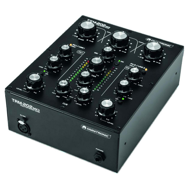 安くて汎用性抜群なロータリーミキサー「Omnitronic / TRM-202 MK3