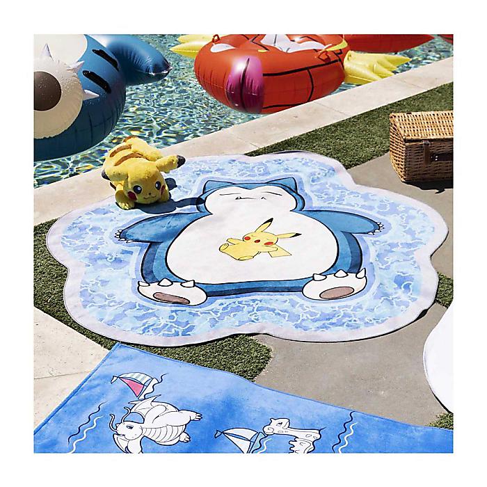 ピカチュウ＆カビゴン ビーチタオル ／ Pokemon Center(ポケモン