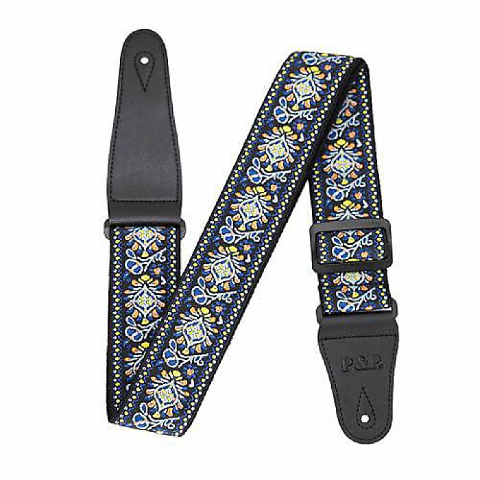 Embroidered Guitar(刺繍ギター) ストラップ ヴィンテージスタイル