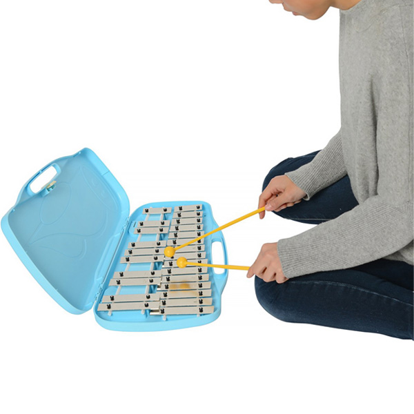 Lyons(ライオンズ) ／ 25鍵 Xylophone グロッケン - ケース付 鉄琴