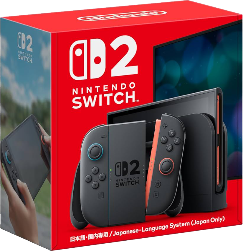 Switch2】発売迫る!2025年6月5日スイッチ2(Switch2)本体と同日リリース