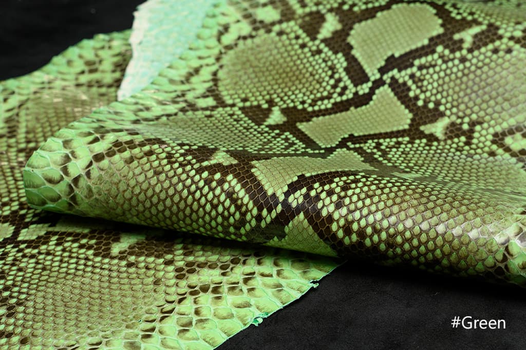 アウトレット】ダイヤモンドパイソン（ヘビ革/グレージング）｜革販売