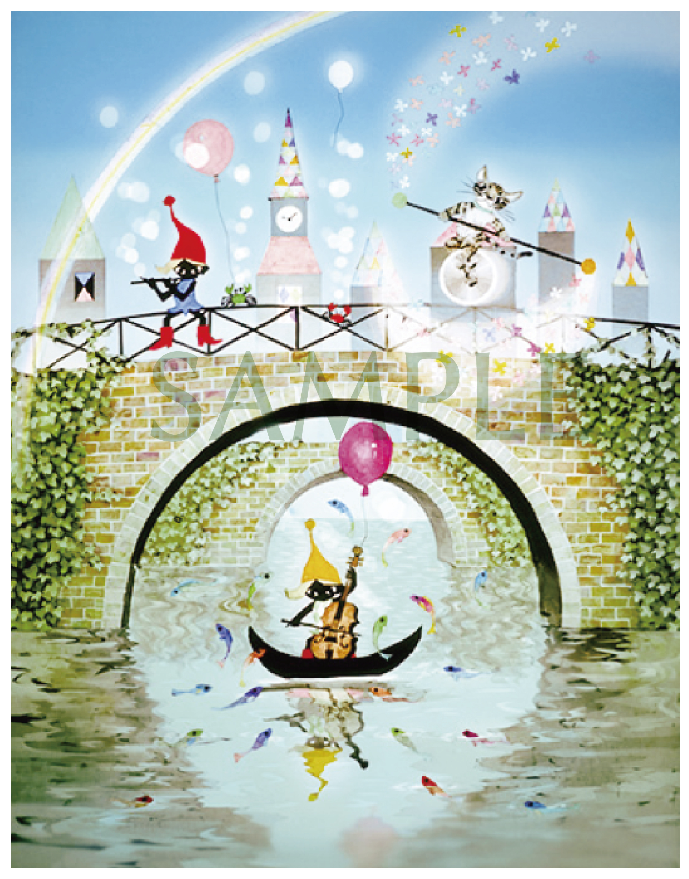 藤城清治美術館作品オンライン販売 in 宮崎ブーゲンビリア空港 Vol.06