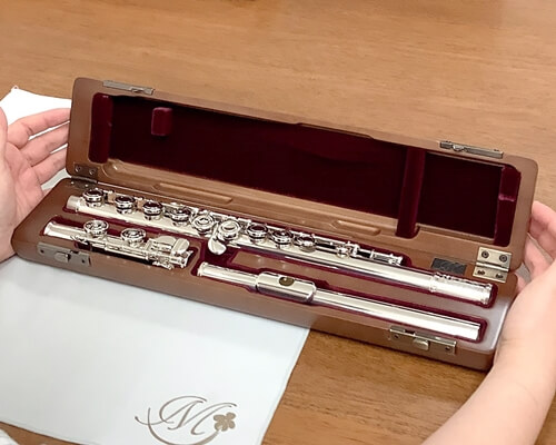 フルートケース 木製【C管用】 | ミヤザワフルート