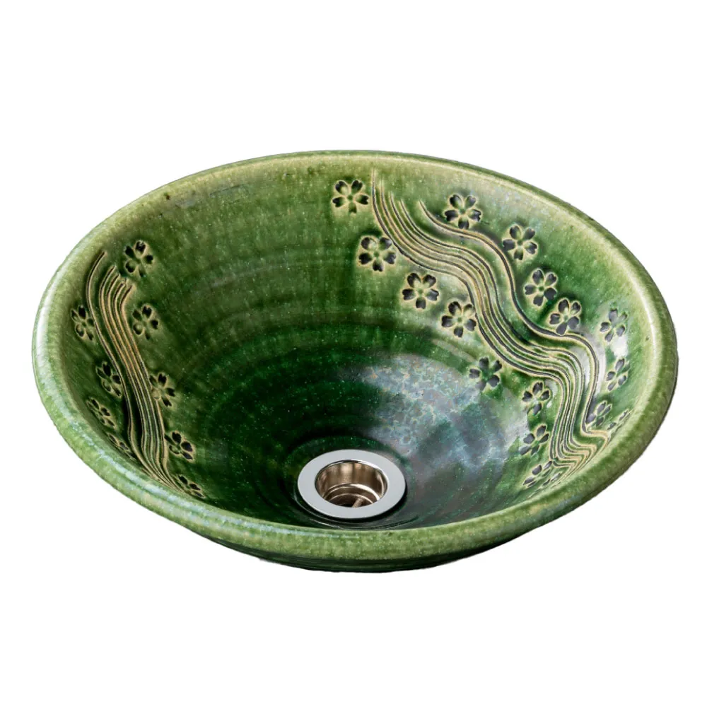 美濃焼 織部彫刻 | 商品情報｜水生活製作所