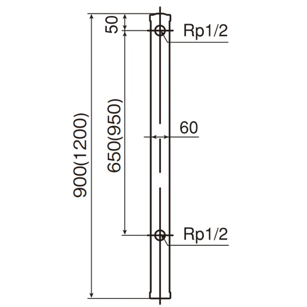 ステンレス水栓柱角型60×1200 | 商品情報｜水生活製作所