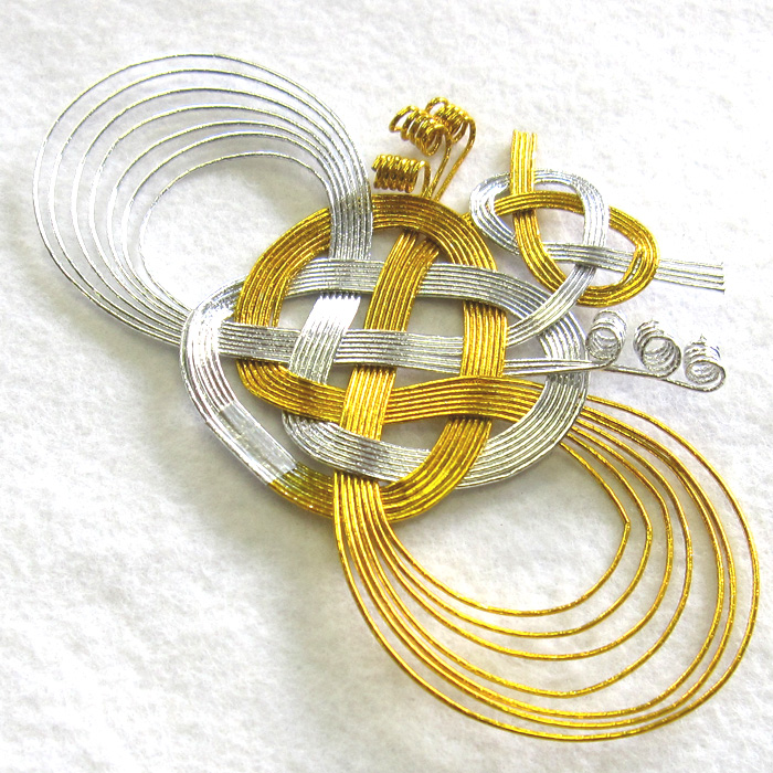 1563 金属工芸 蝶 飾物 6客 【公式通販】