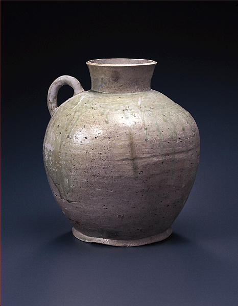 猿投灰釉手付壺 - MIHO MUSEUM