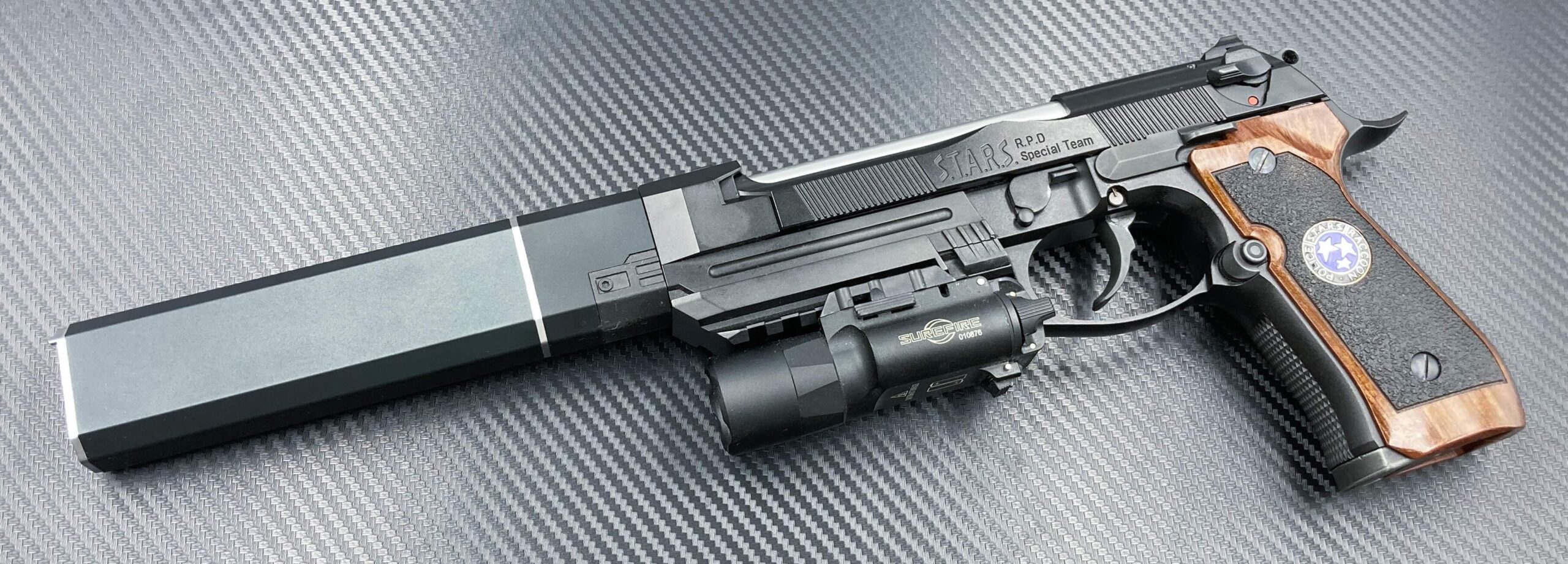 マルイ製サムライエッジカスタム！M9A1フレームとウェスカーフレームを