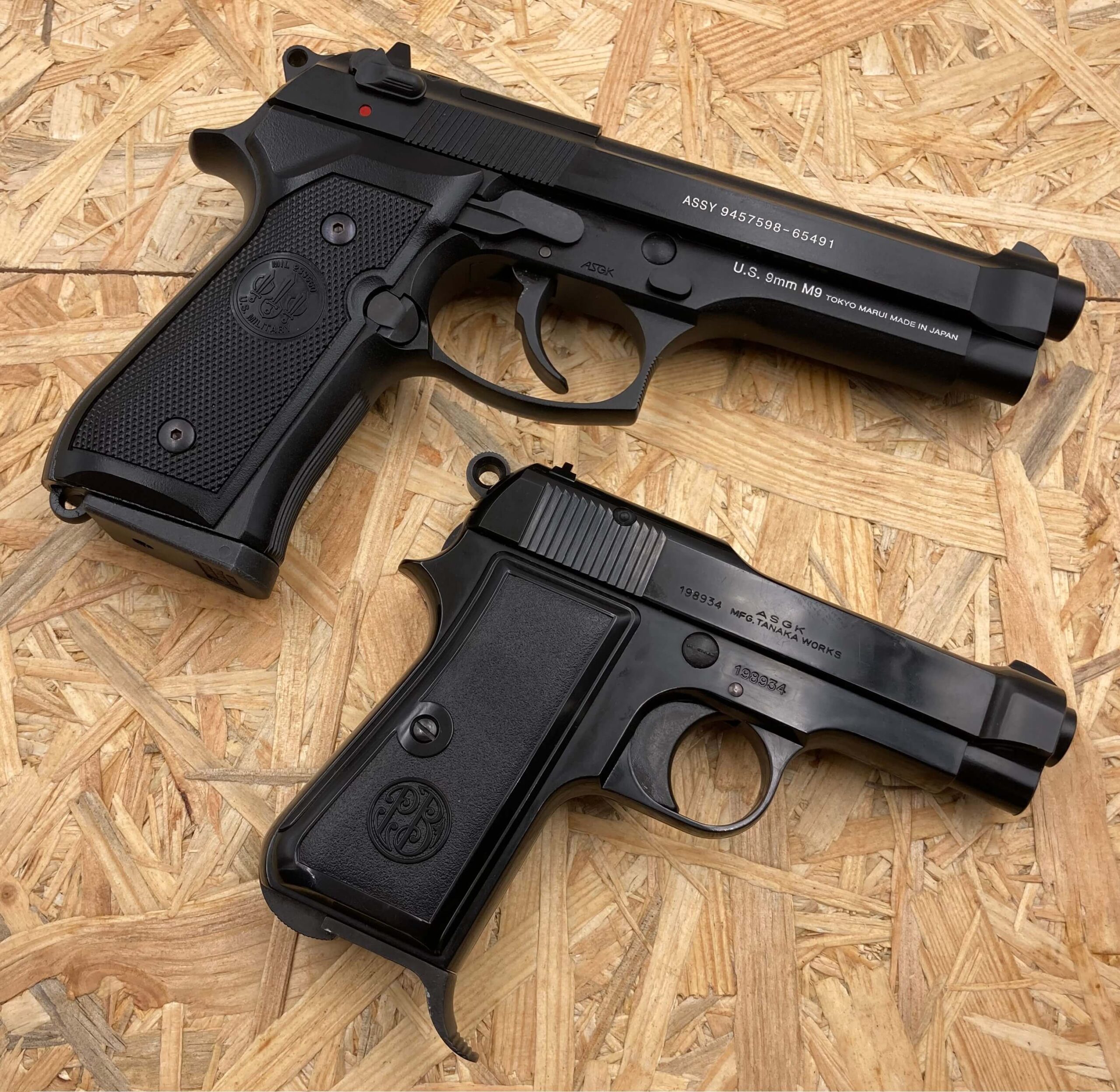 タナカ製ベレッタⅯ1934をレビュー！ww2に開発されたベレッタの