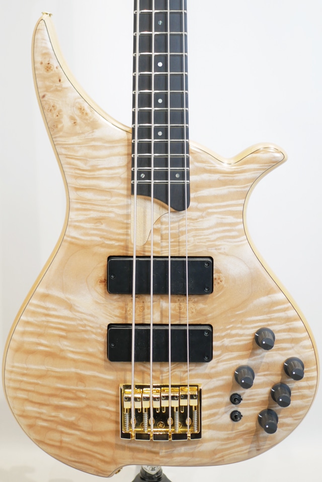 TWB-4 EX Hyb-II Burl Maple/Alder: ベース｜三木楽器公式通販サイト