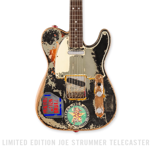 LIMITED EDITION MASTERBUILT JOE STRUMMER TELECASTER