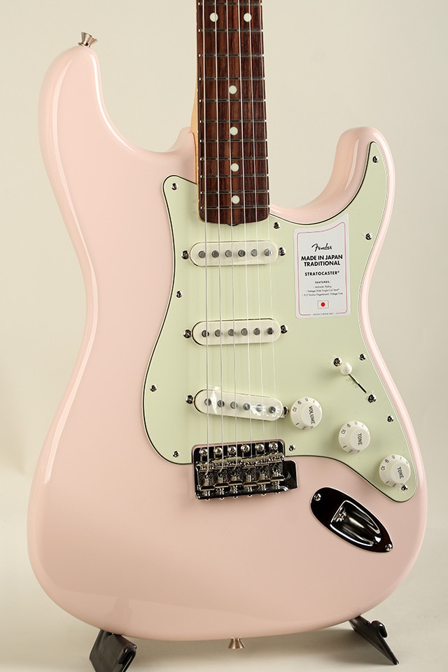 Made in Japan Traditional 60s Stratocaster RW Shell Pink【S/N