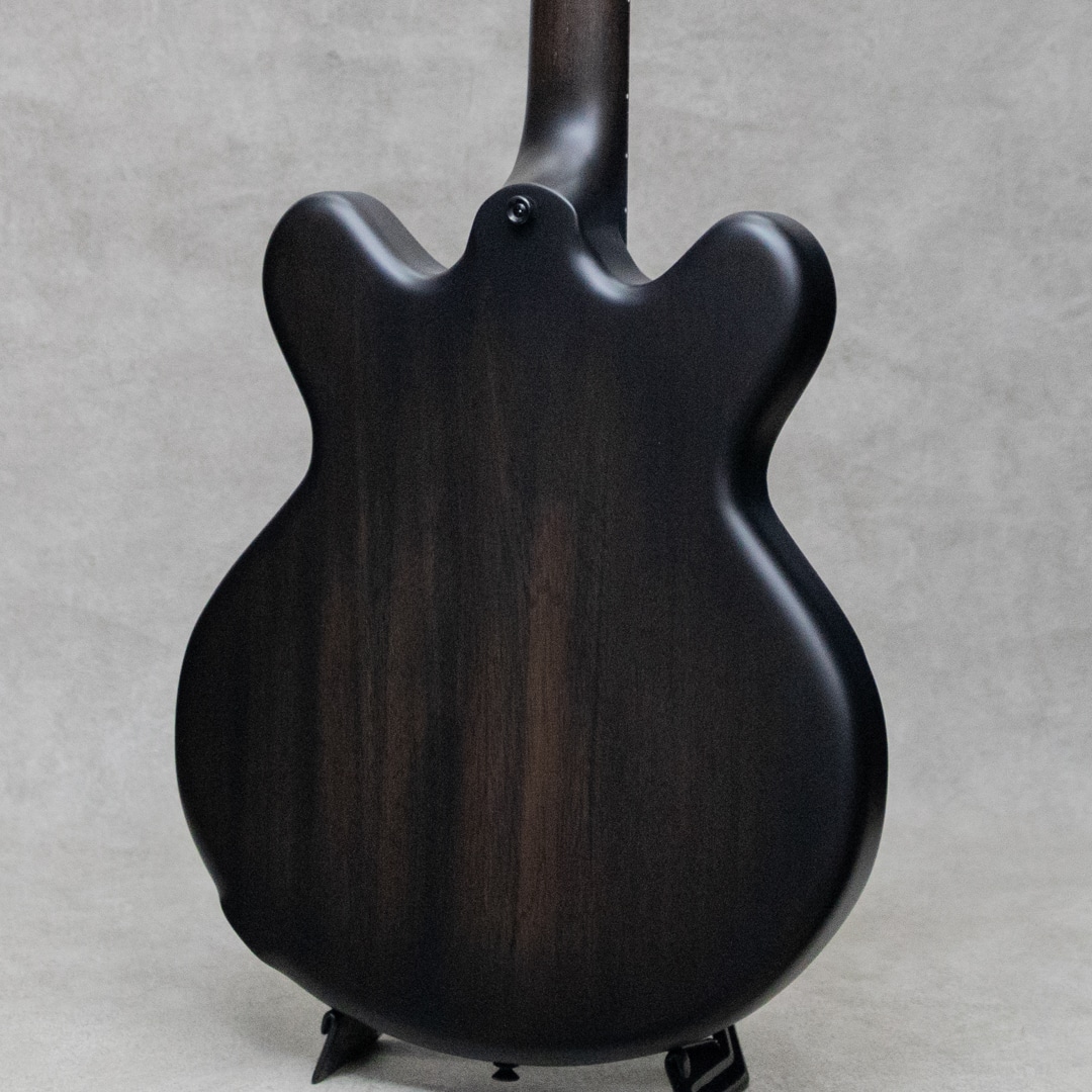 Model 35 Chambered Semi-hollow Black Smoke Stain S/N:730: エレキ
