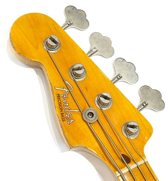 Custom Build J Signature Precision Bass Heavy Relic Champagne Gold