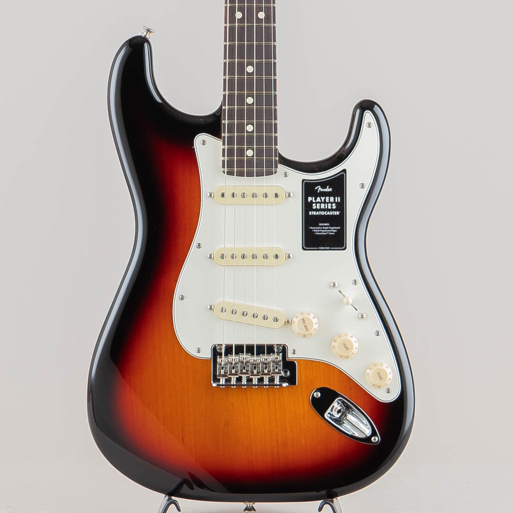 Player II Stratocaster/3-Color Sunburst/Rosewood Fingerboard