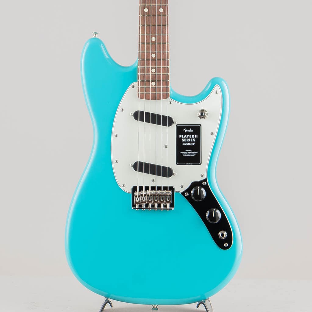 Player II Mustang / Aquatone Blue / R: エレキギター｜三木楽器公式