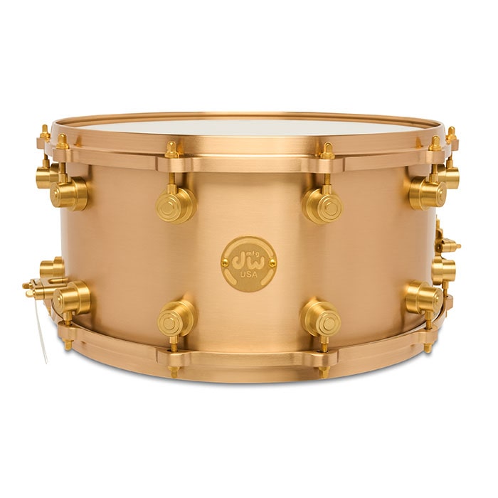 DRVZ0714STZ Limited MFG Snare Drum True Cast Bronze and Hardware