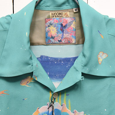 SUNSURF】KEONI OF HAWAII 『CORAL GARDEN』 by 山田 結美・レーヨン