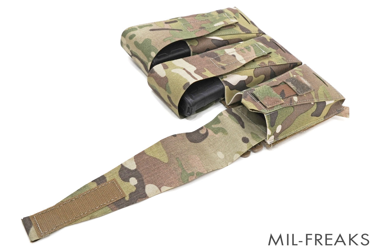 SHEKKIN GEAR LBTタイプ 6910A 5.56mm LC M4 ベルクロ マガジンポーチ