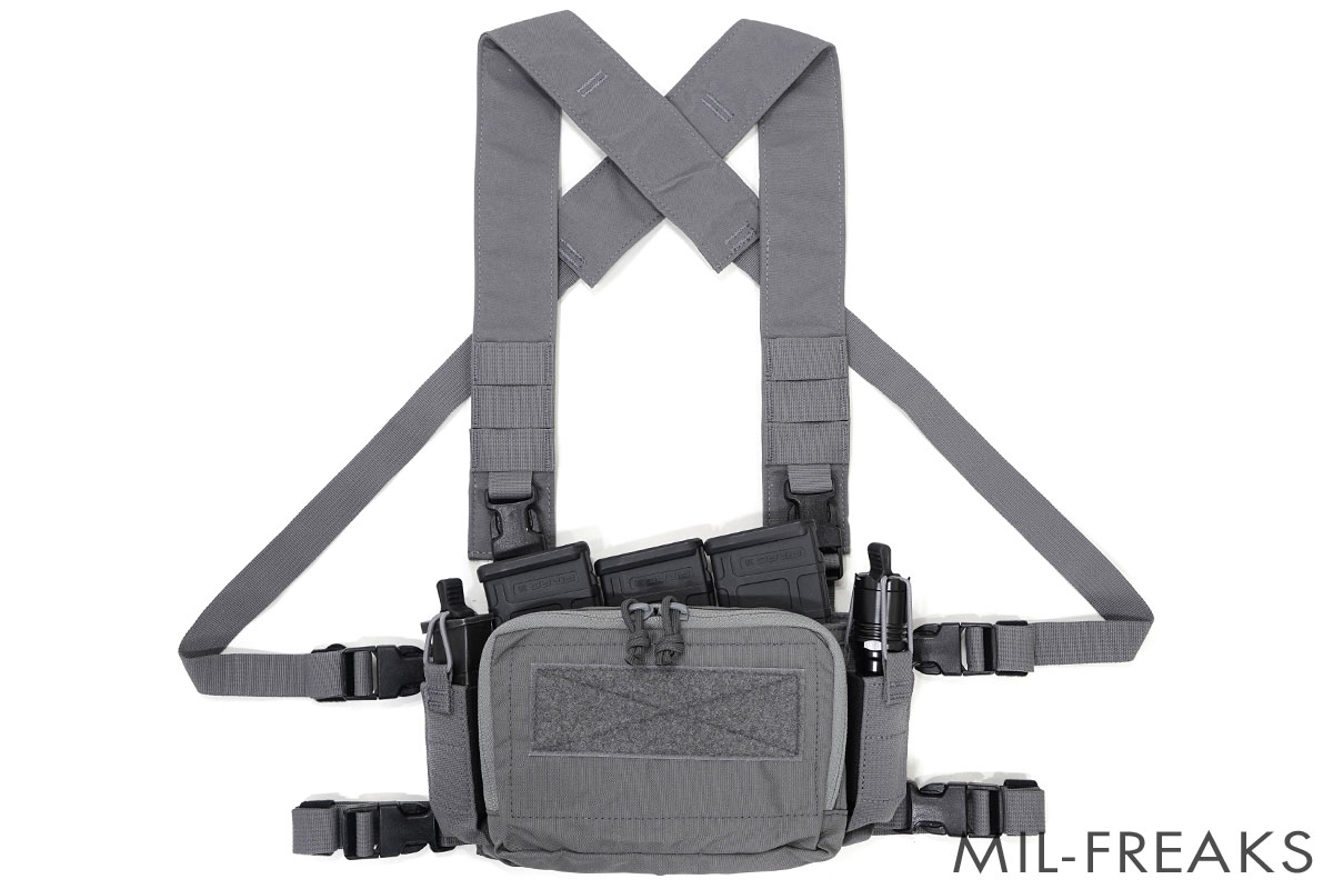 Haley Strategic D3CRM マイクロ チェストリグ Disruptive グレー