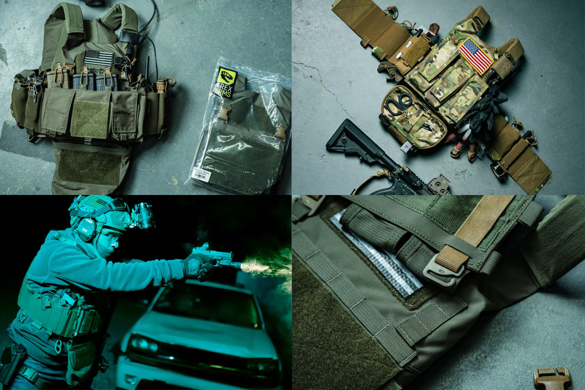 T.REX ARMS AC1.5 プレートキャリア レンジャーグリーン サイズ:Small