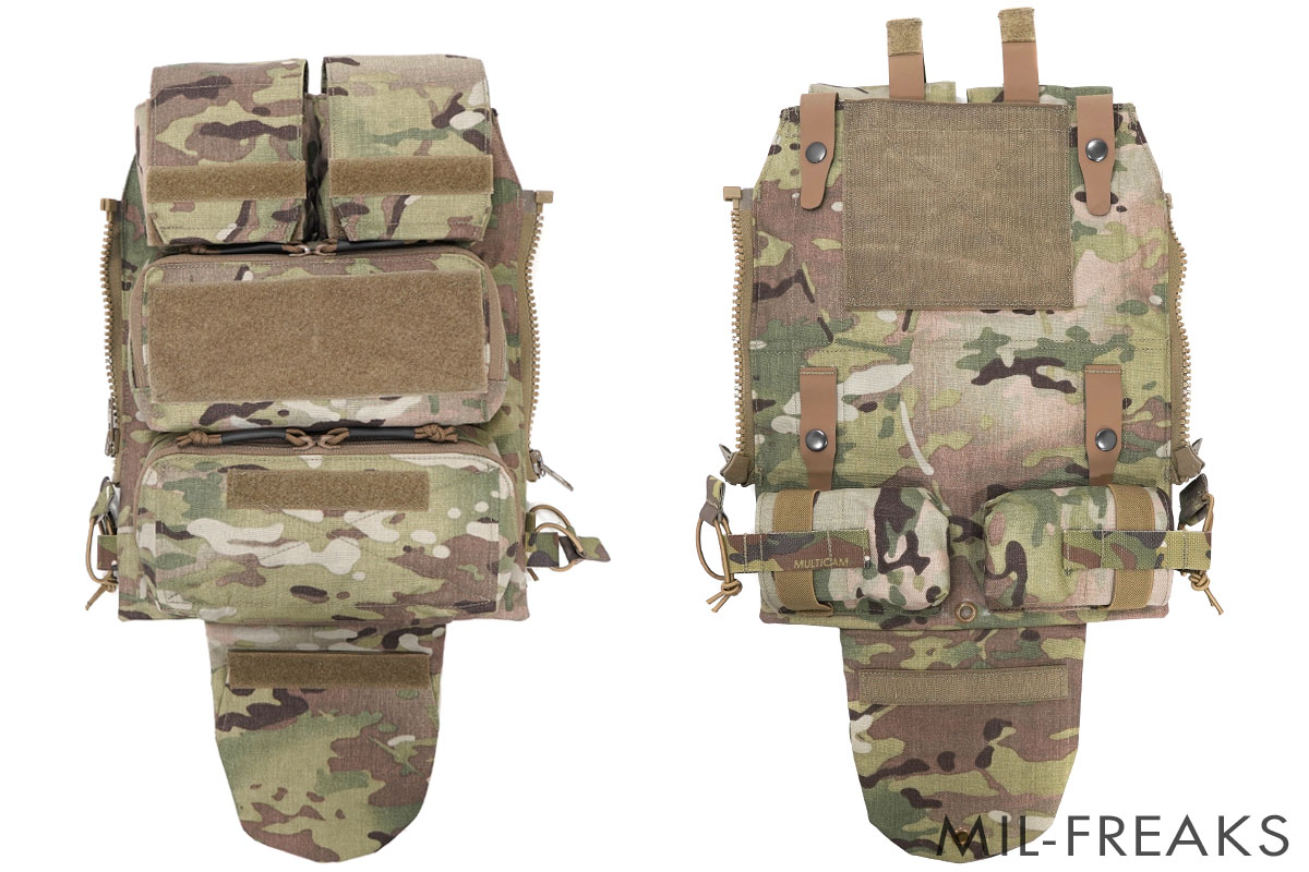 SHEKKIN GEARS Crye Precisionタイプ Pouch ZIP-ON パネル 2.0