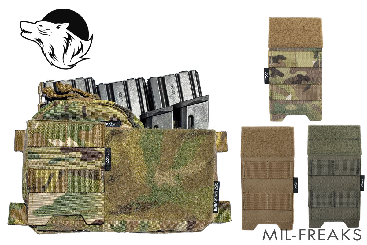 AXL ハーフ MOLLEパネル For Spiritus Micro Fight Chassis カラー