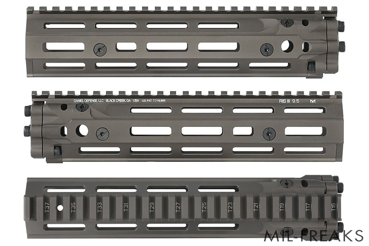 Airsoft Artisan DanielDefenseタイプ MK18 RISIII M-LOK ハンドガード