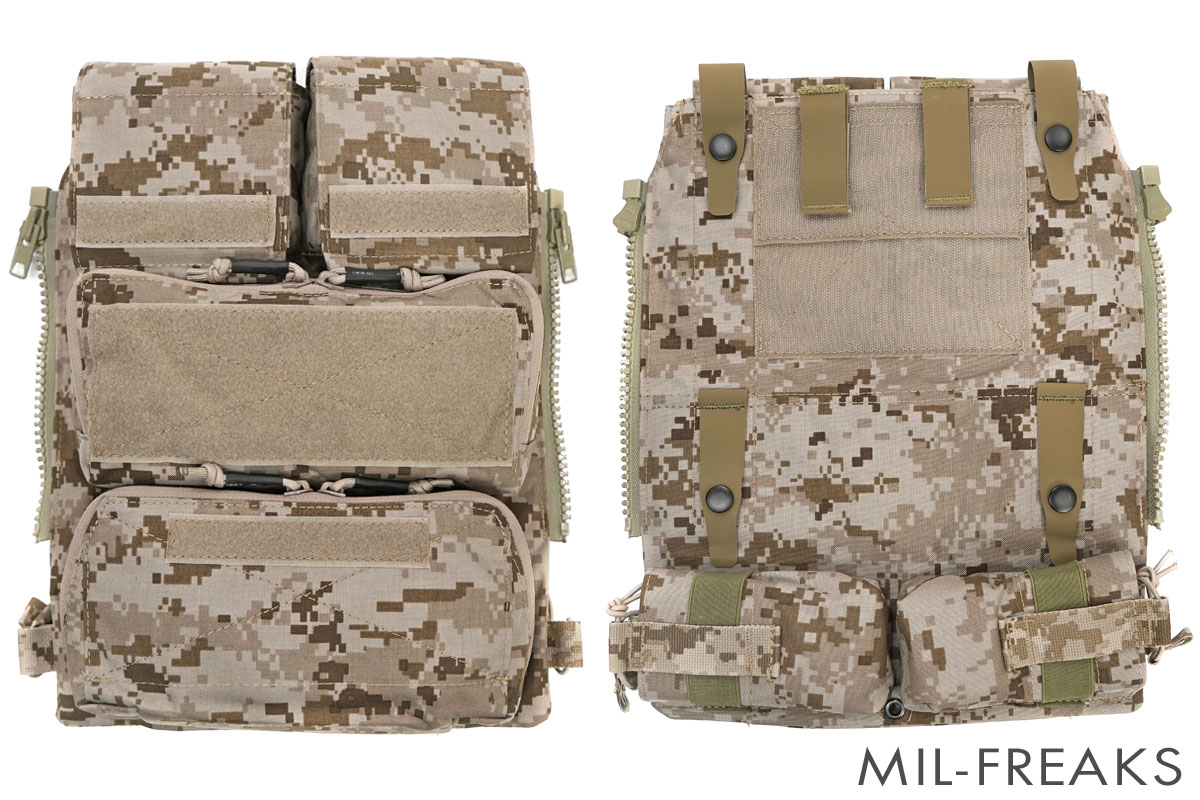 TMC Crye Precisionタイプ Pouch ZIP-ON パネル 2.0 プレートキャリア