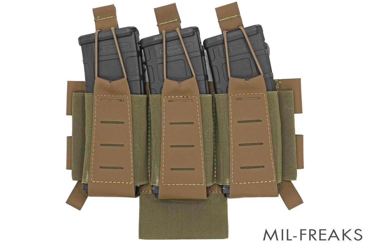TMC SHAWタイプ Elastic 556 プラカード マガジンポーチ コヨーテ