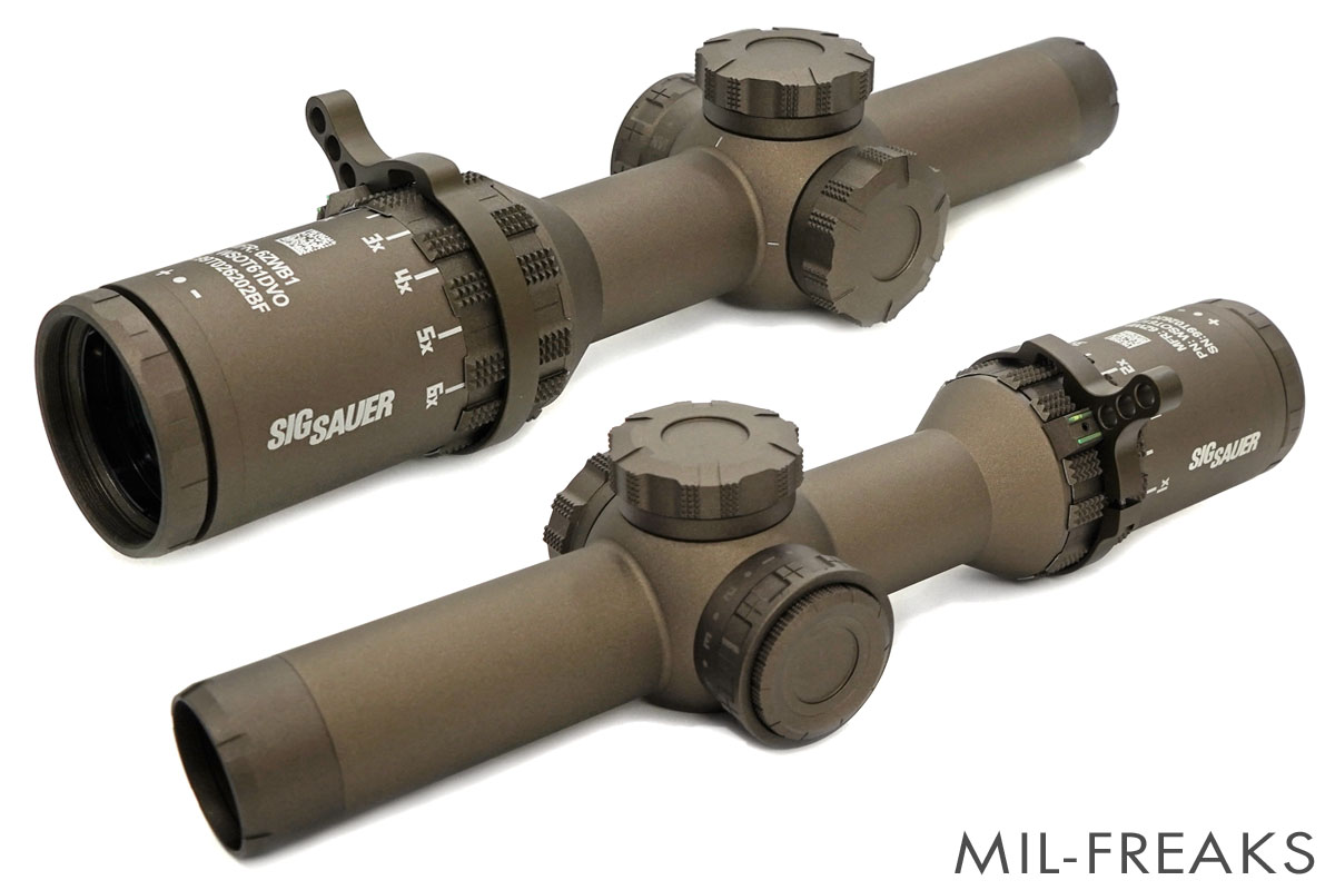 Holy Warrior SIG SAUERタイプ TANGO6T DVO ショートスコープ 1-6X24mm