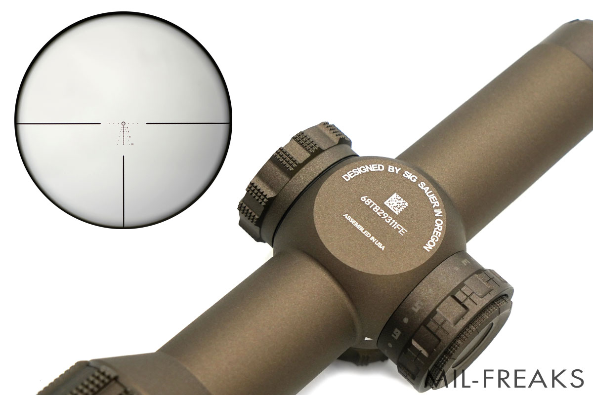 Holy Warrior SIG SAUERタイプ TANGO6T DVO ショートスコープ 1-6X24mm