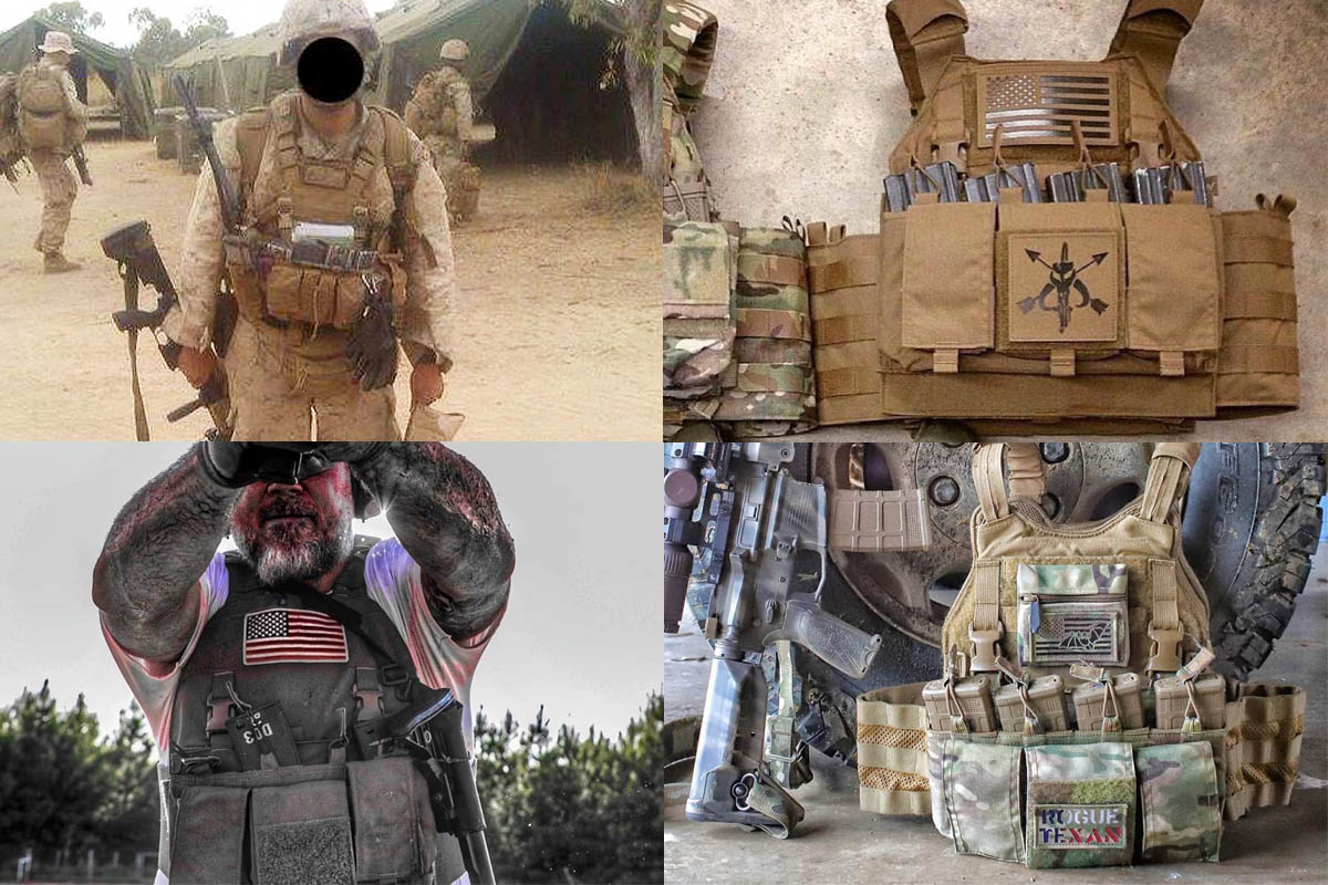 MAYFLOWER Quad 5.56mm M4 SwiftClip プラカード GP 4連マガジンポーチ