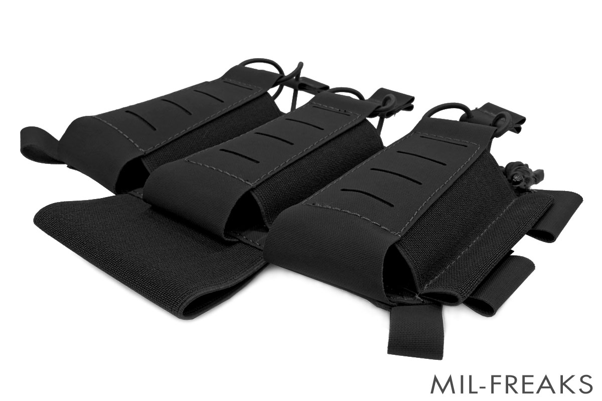 TMC SHAWタイプ Elastic 556 プラカード マガジンポーチ ブラック