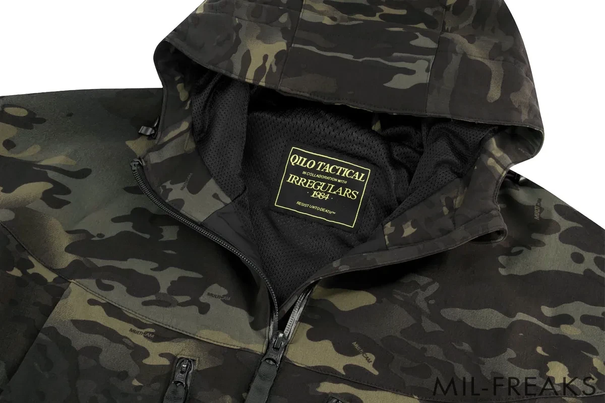 QILO Tactical x Irregulars Summit-X Browning Jacket マルチカム