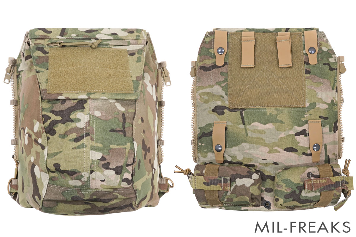 SHEKKIN GEARS Crye Precisionタイプ Pouch ZIP-ON パネル 2.0