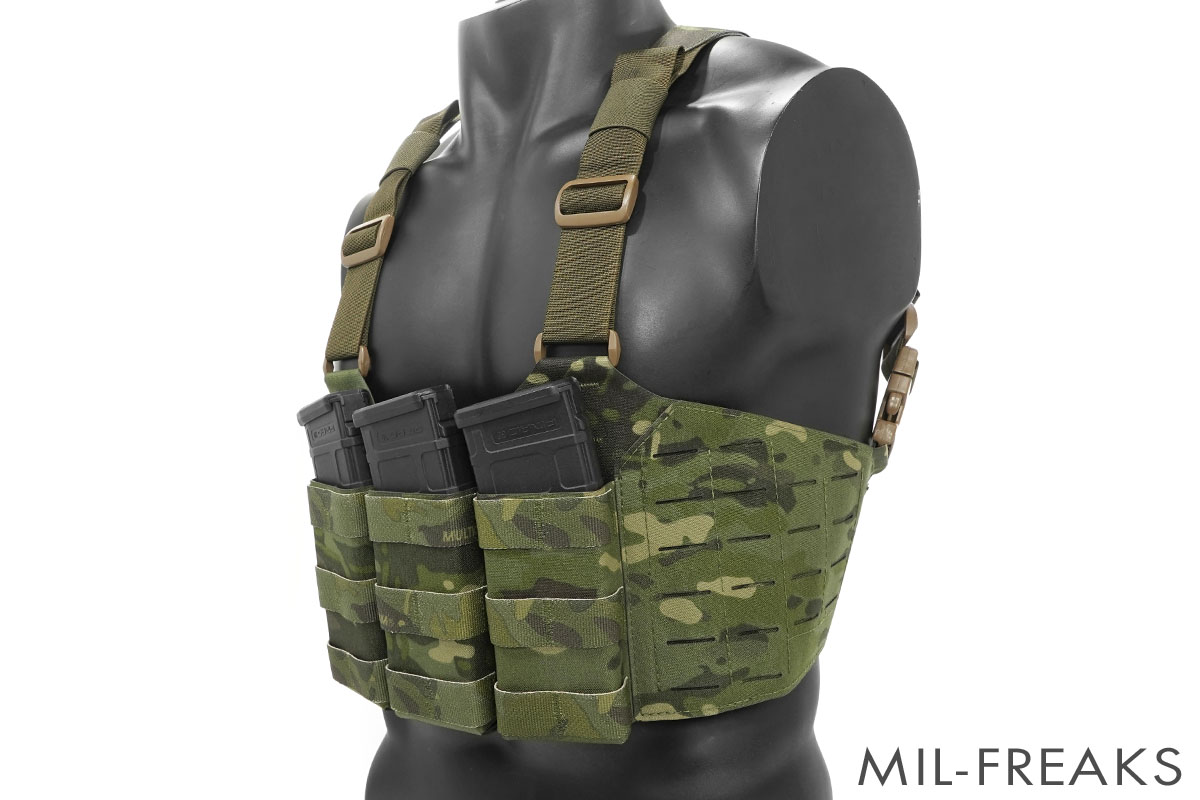 esstac Chicom 556 M4 トリプル チェストリグ マルチカムトロピック