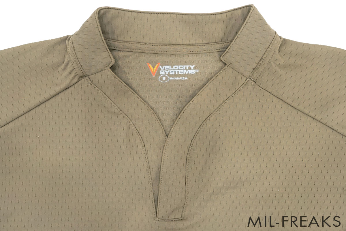 VELOCITY SYSTEMS BOSS Rugby ロングスリーブ シャツ コヨーテブラウン