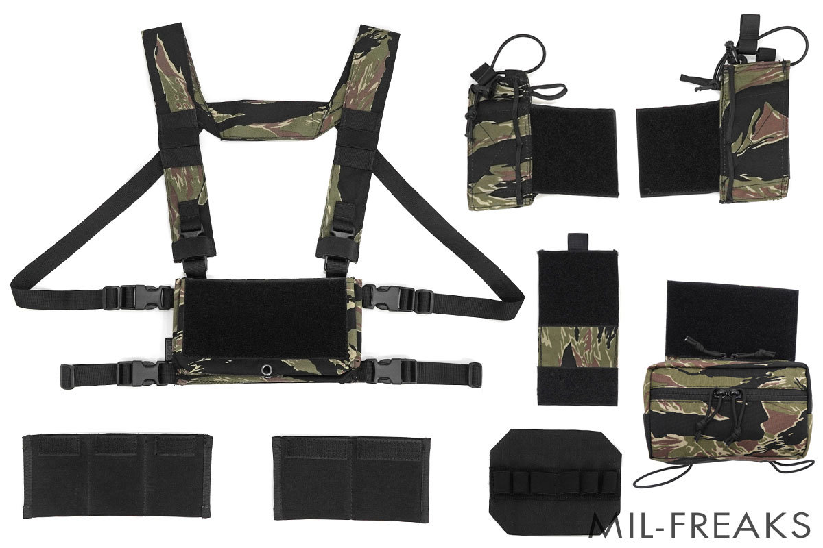 TMC Spiritusタイプ Micro チェストリグ フルセット タイガー