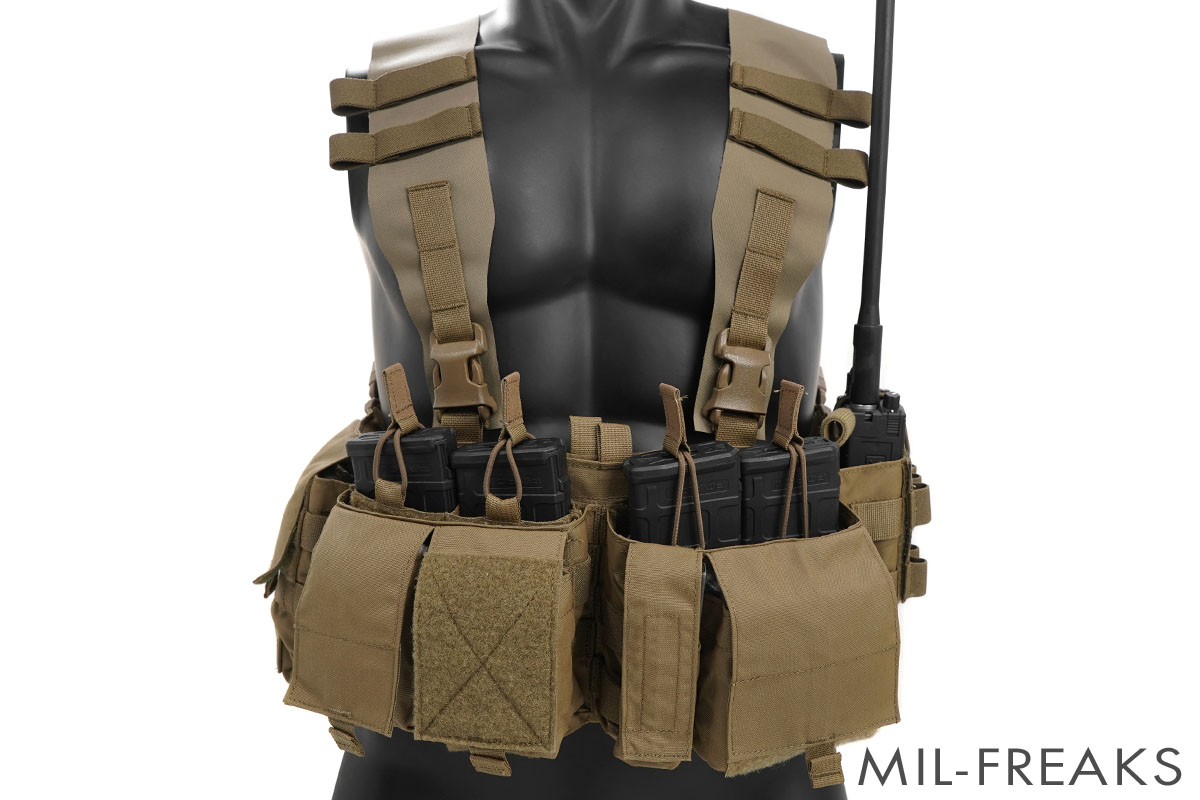 MAYFLOWER UW チェストリグ THE PUSHER Gen. VI コヨーテブラウン