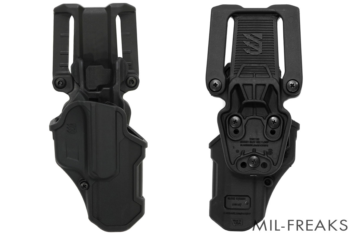 BlackHawk! T-SERIES L2C COMPACT OVERT Level 2 DUTYホルスター +