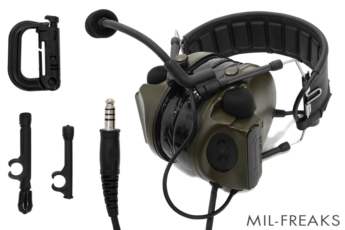 TAC-SKY Comtac III タイプ ヘッドセット ミリタリースタンダード