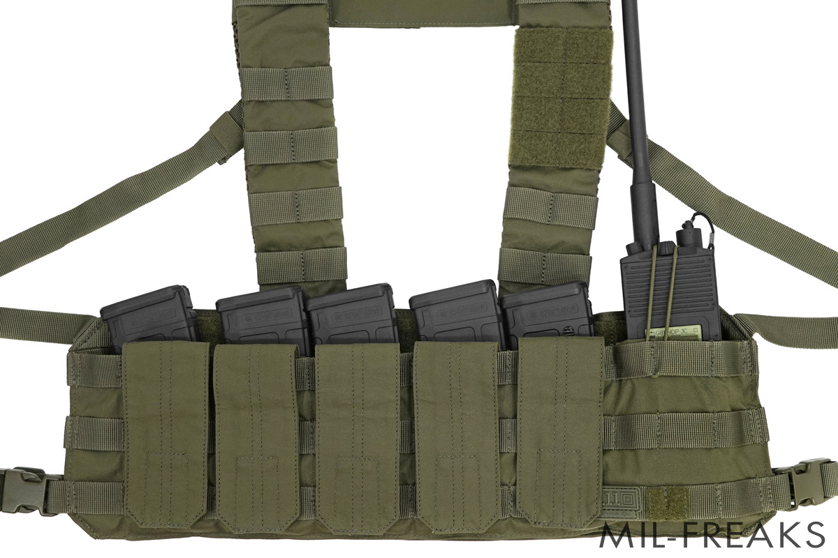 5.11 Tactical TACTEC チェストリグ TAC OD グリーン │ ミリタリー