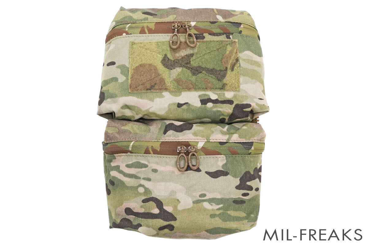 FERRO CONCEPTS Back Panel Double Pouch ZIP ON バックパネル