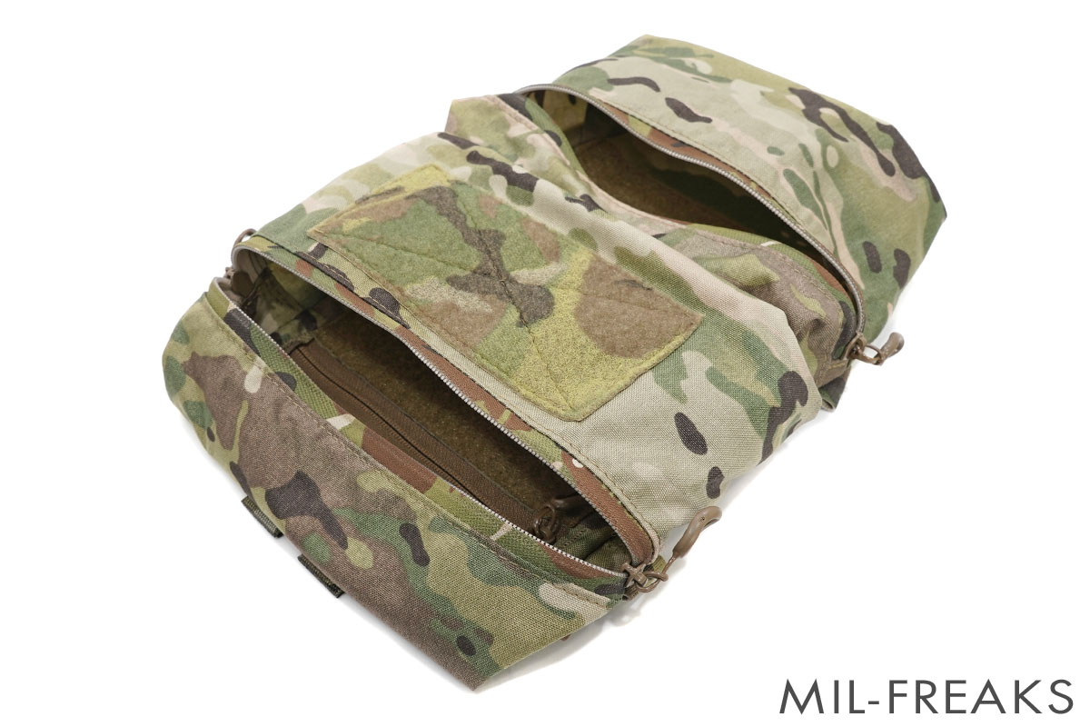 FERRO CONCEPTS Back Panel Double Pouch ZIP ON バックパネル